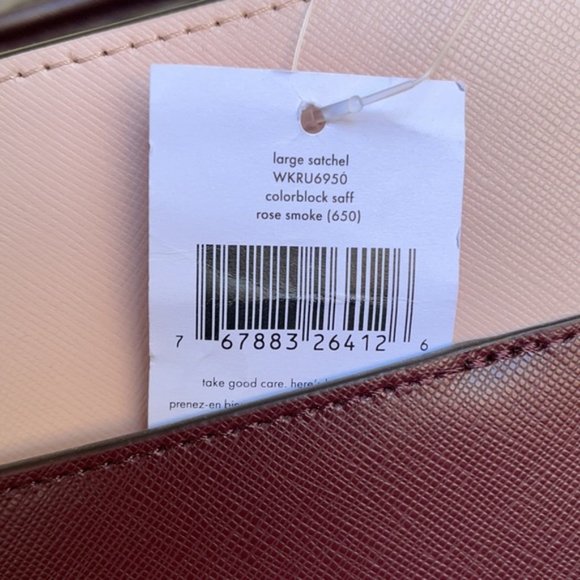 Kate Spade Staci Colorblock Large Satchel - Picture 9 of 16